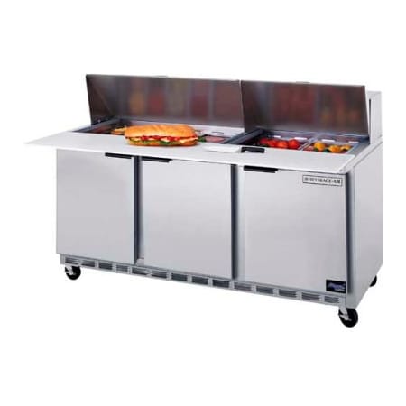 Beverage-Air Food Prep Tables SPE72 Elite Series Cutting Top, 72"W - SPE72HC-10C